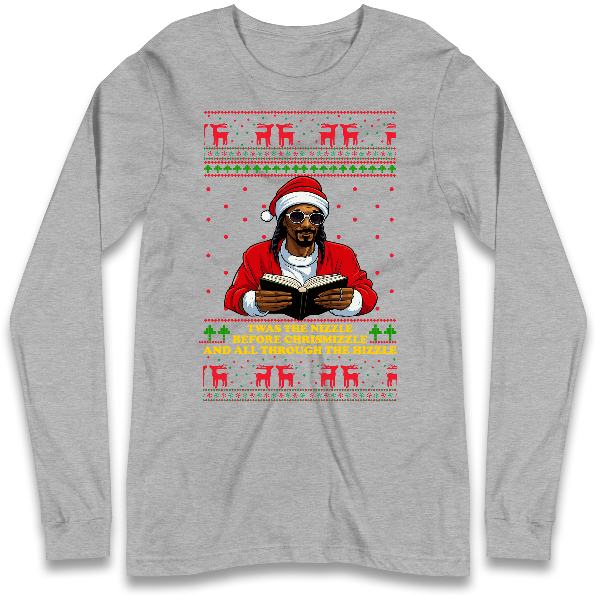 Snoop Dogg Nizzle Christmas Longsleeve T-Shirt