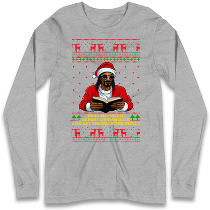 Snoop Dogg Nizzle Christmas Longsleeve T-Shirt