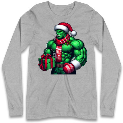 The Hulk Santa Longsleeve T Shirt