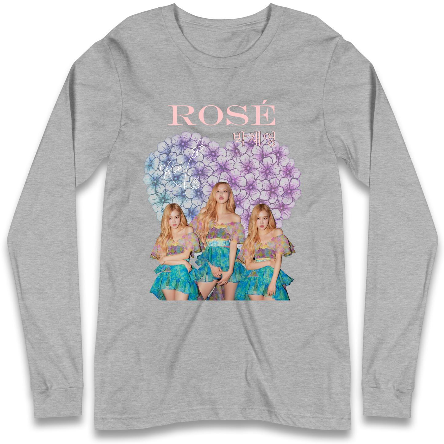 Rose K Pop Longsleeve T Shirt