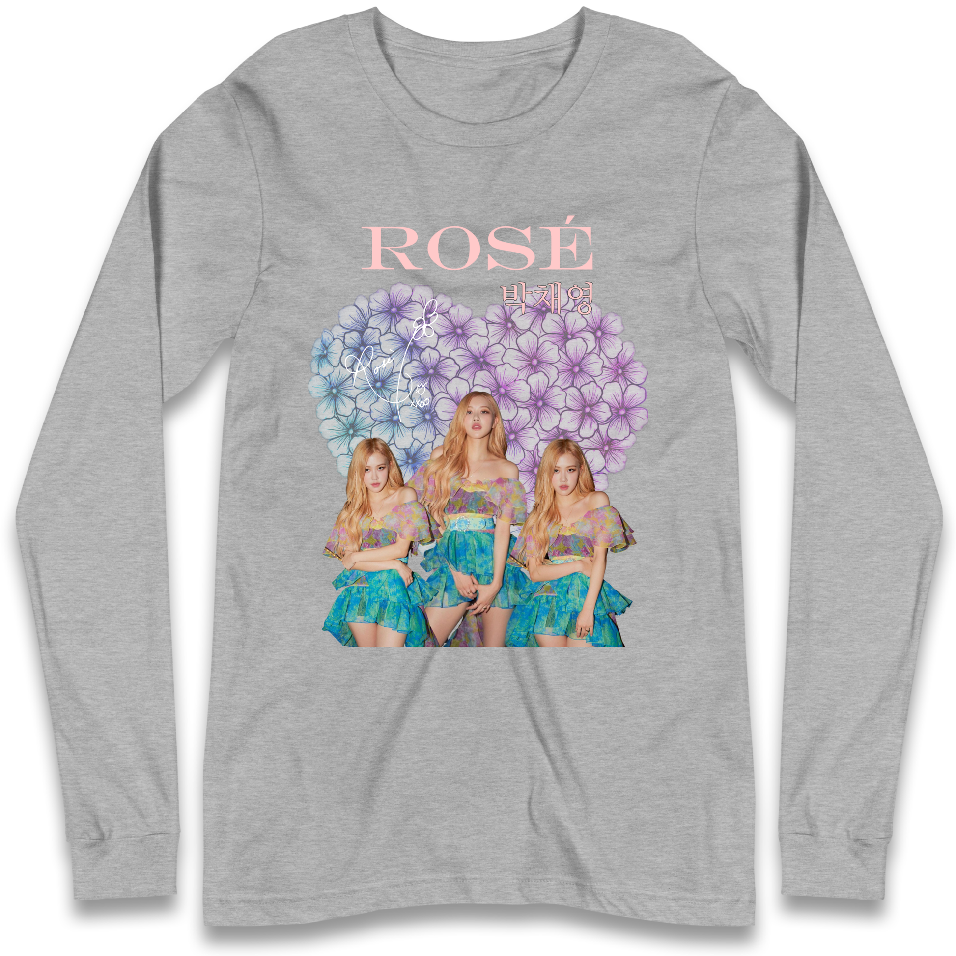 Rose K Pop Longsleeve T Shirt