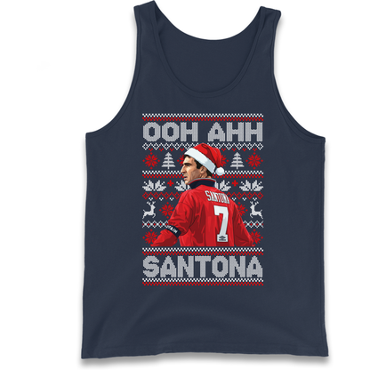 M'nchester United Christmas Tank Top