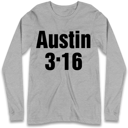 Austin 3 16 Longsleeve T Shirt