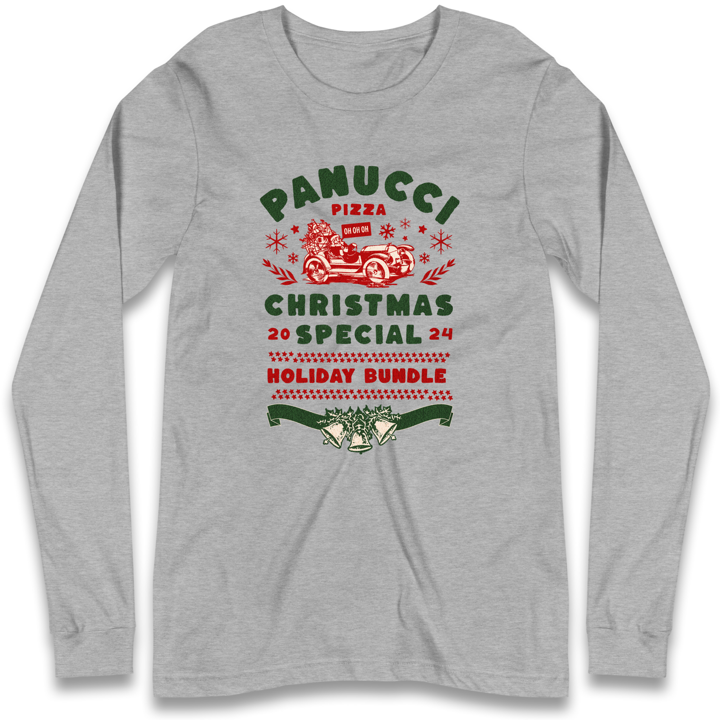 Panucci Pizza Christmas Special Christmas Longsleeve T Shirt