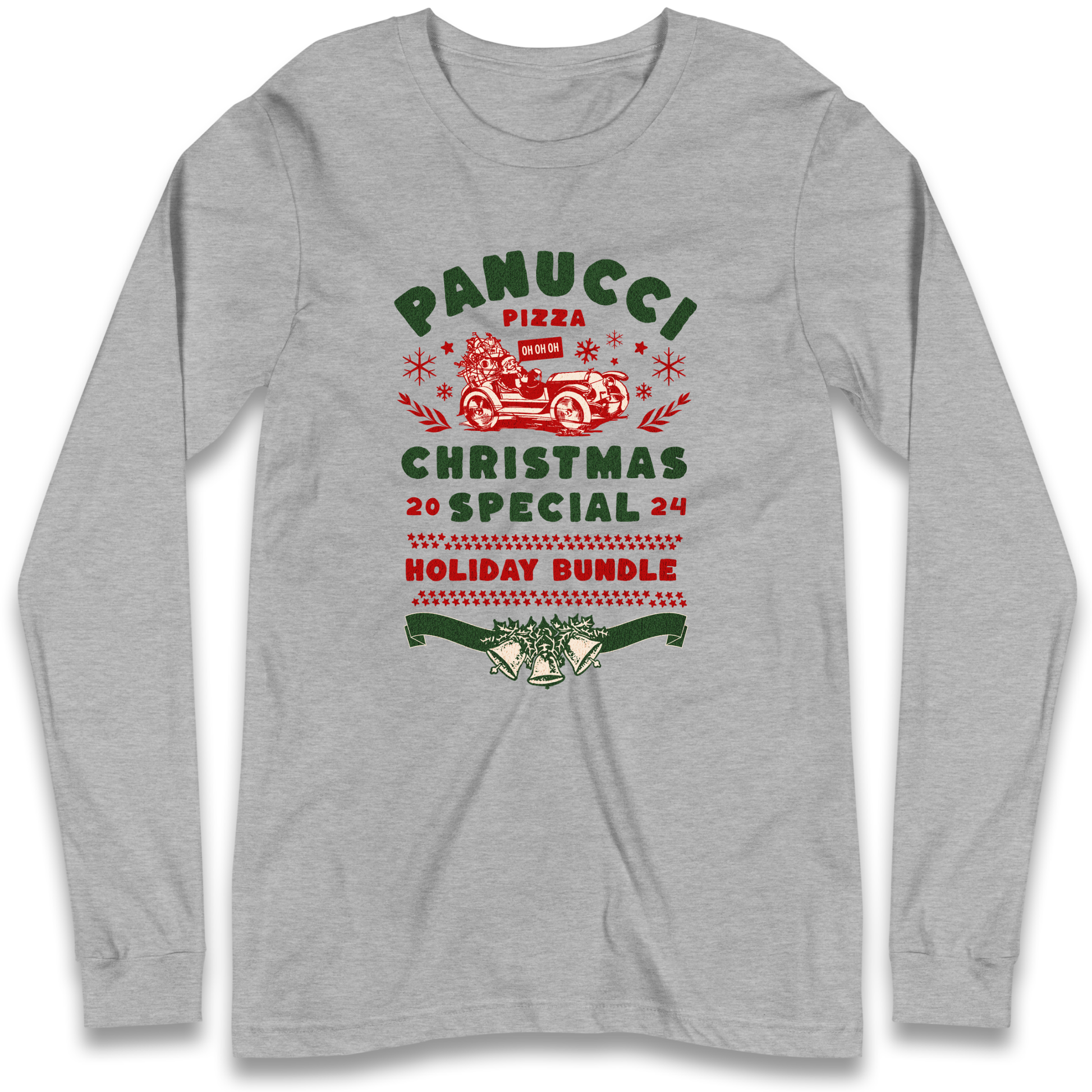 Panucci Pizza Christmas Special Christmas Longsleeve T Shirt