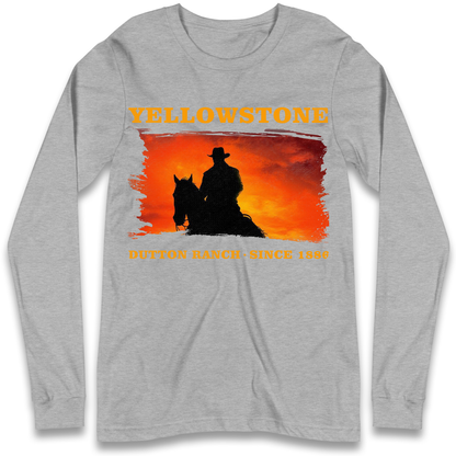 Yellowstone Dutton Ranch Since 1886 Longsleeve T Shirt