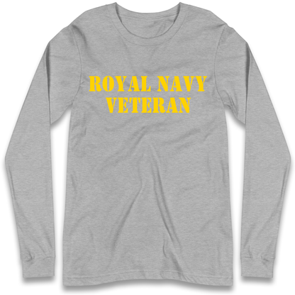 Royal Navy Veteran Longsleeve T Shirt