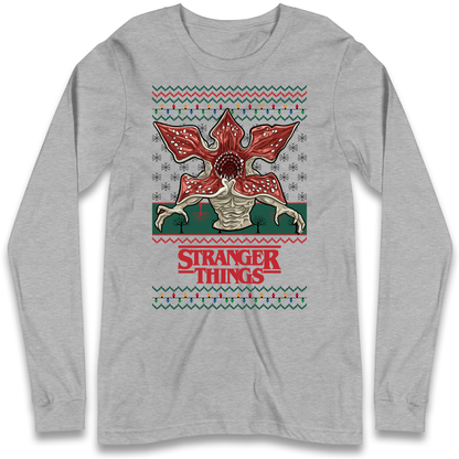 Demogorgon Christmas Longsleeve T Shirt
