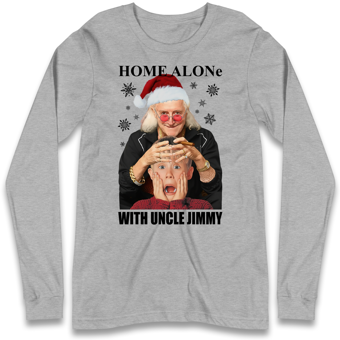 Home Alone Uncle Jimmy Longsleeve T-Shirt