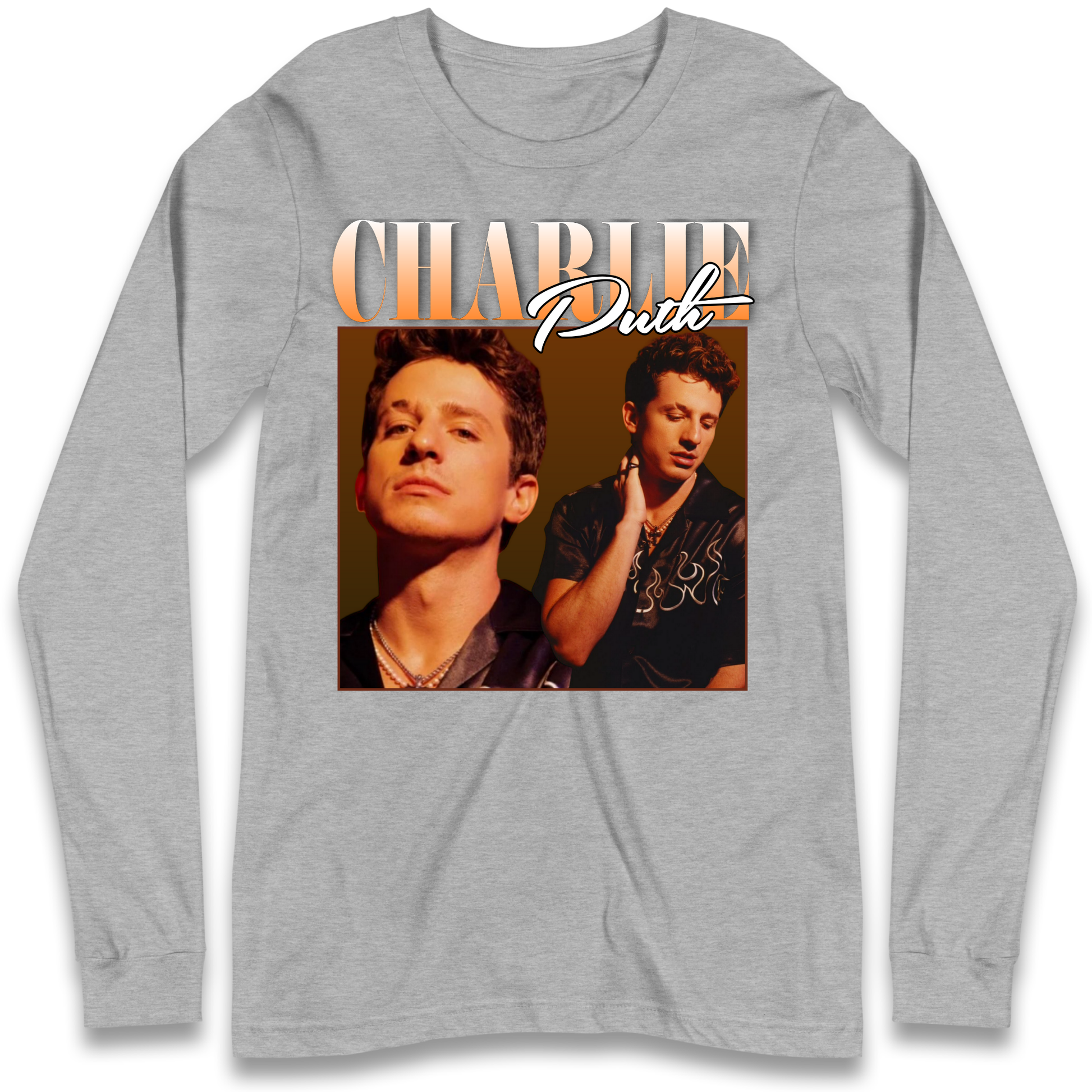 Charlie Puth Longsleeve T Shirt