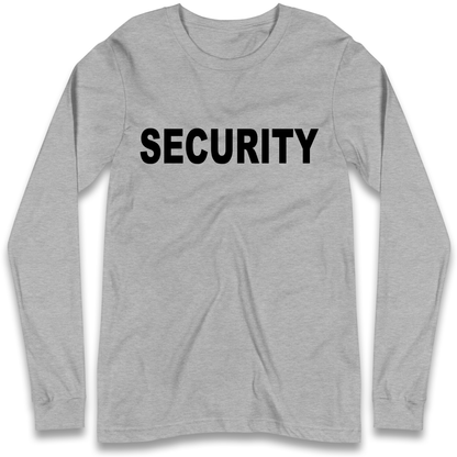Security Longsleeve T-Shirt