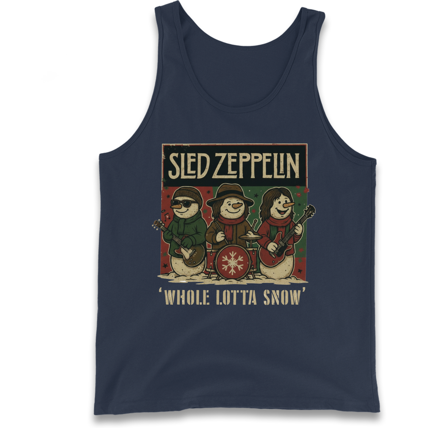 Led Zeppelin Christmas Tank Top