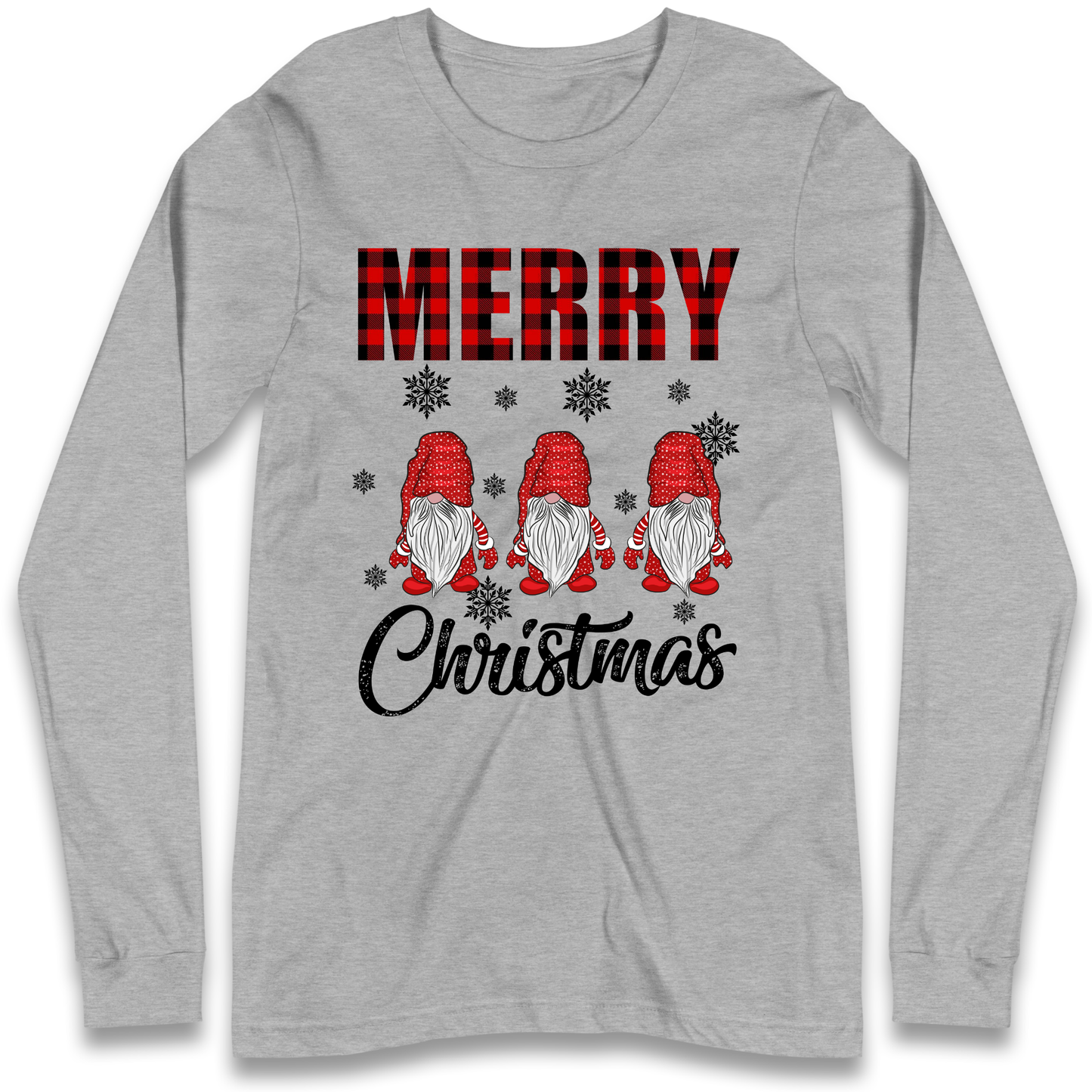 Merry Knomes Christmas Longsleeve T-Shirt