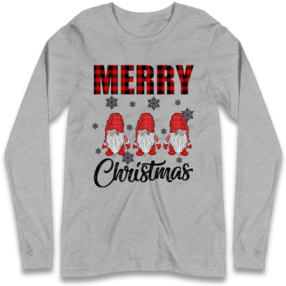 Merry Knomes Christmas Longsleeve T-Shirt
