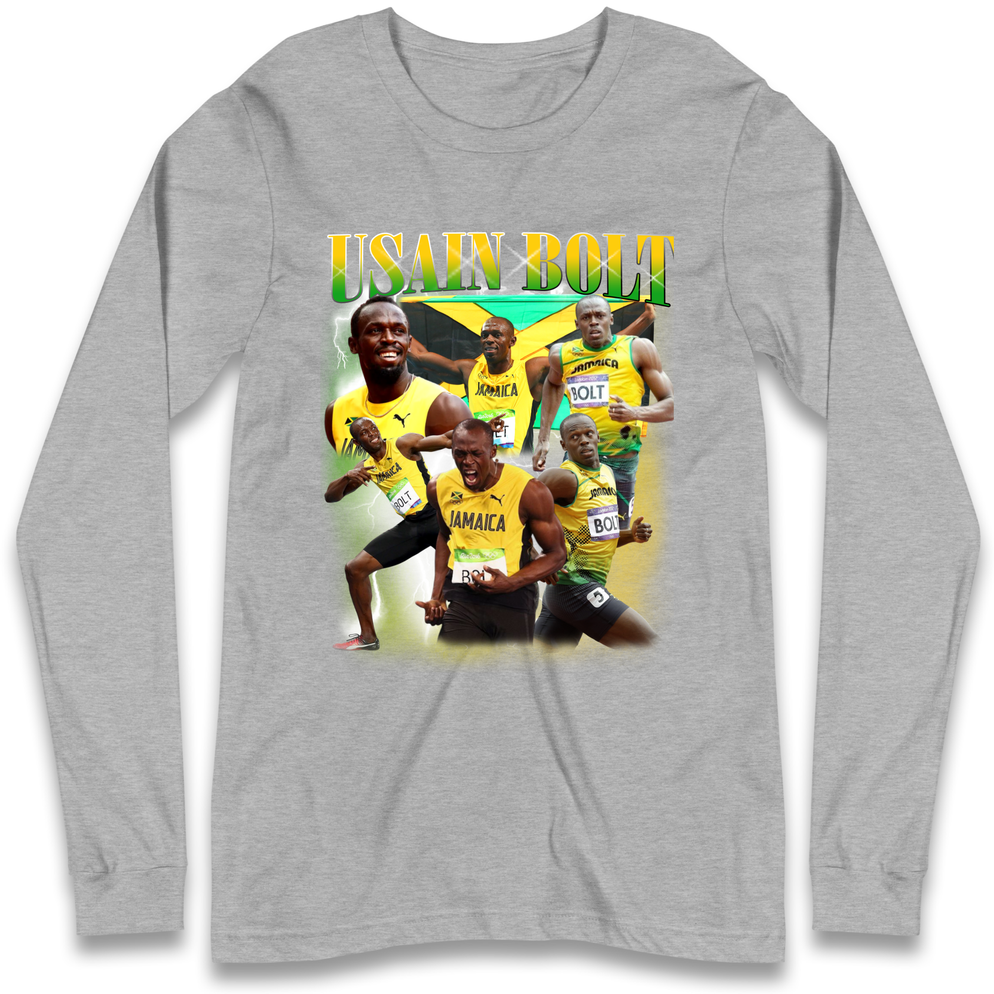 Usain Bolt Longsleeve T Shirt