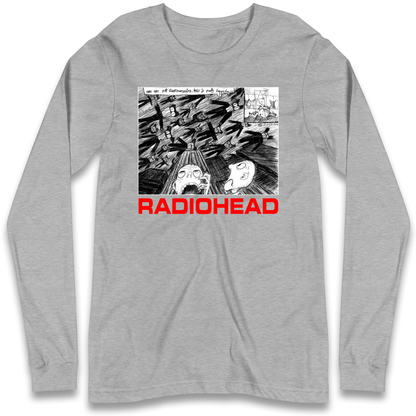 Radiohead We Are Not Screaming Longsleeve T Shirt