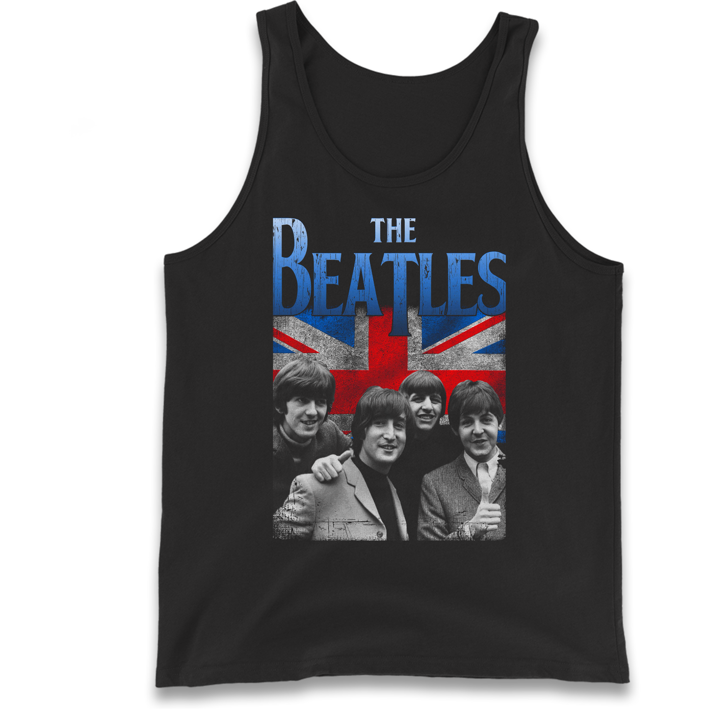 The Beatles Union Jack Tank Top