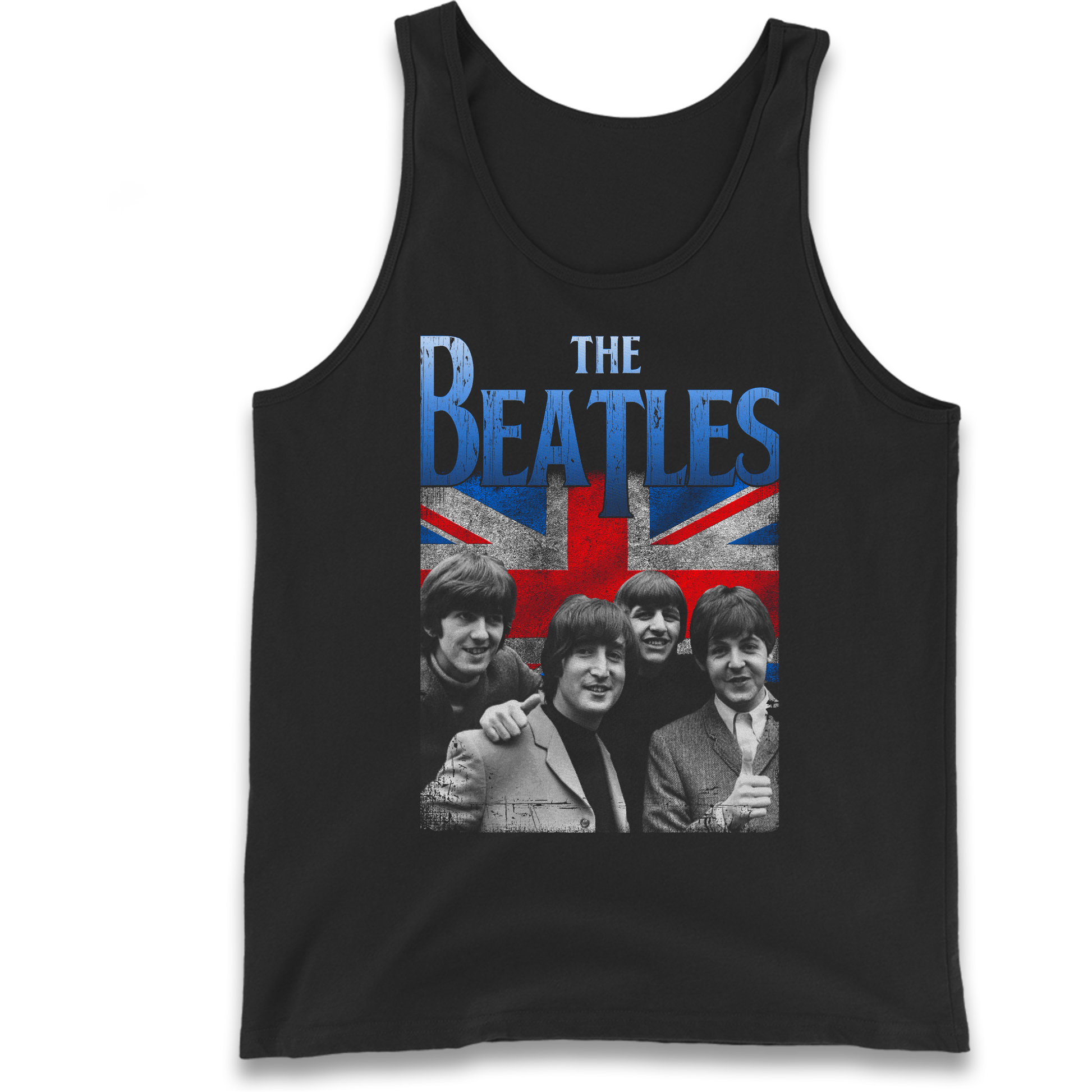The Beatles Union Jack Tank Top