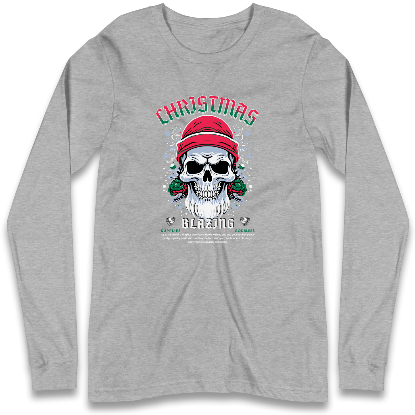 Christmas Blazing Longsleeve T Shirt