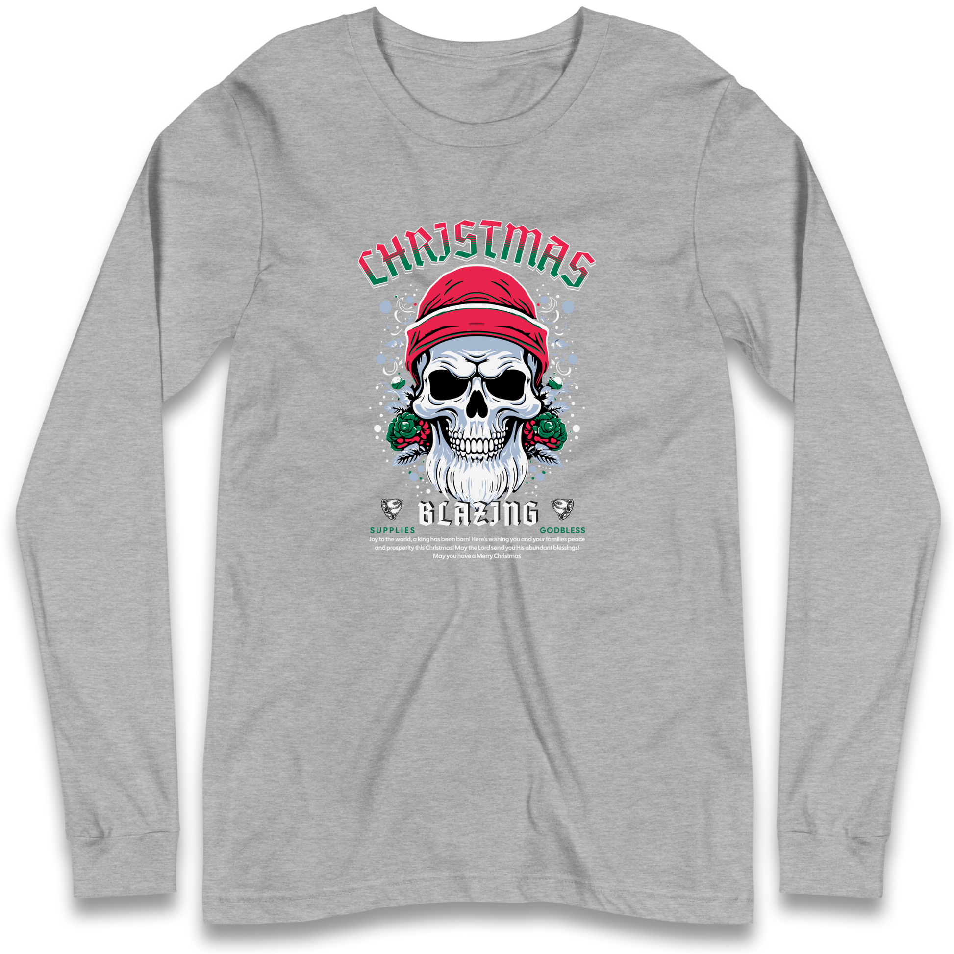 Christmas Blazing Longsleeve T Shirt