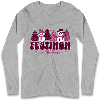 Festimom on The Loose Longsleeve T Shirt