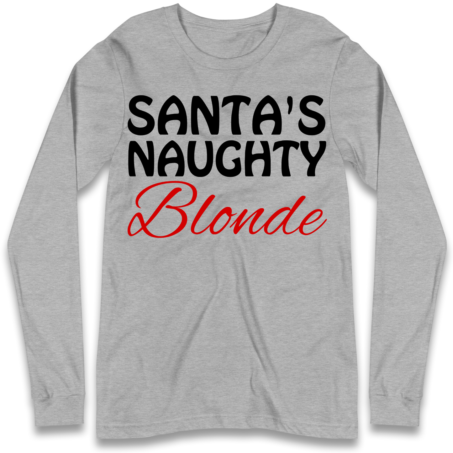 Naughty Blonde Longsleeve T-Shirt