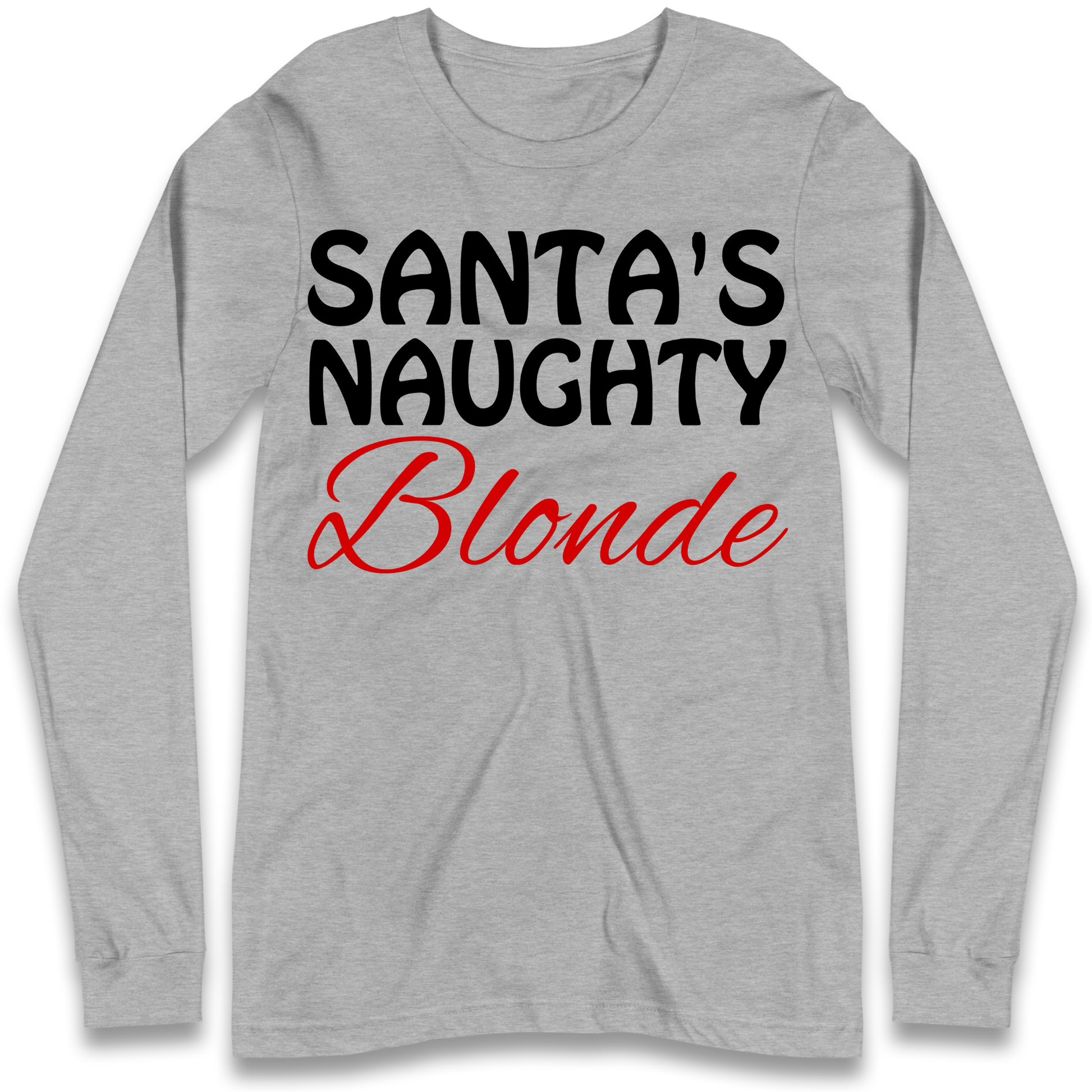 Naughty Blonde Longsleeve T-Shirt