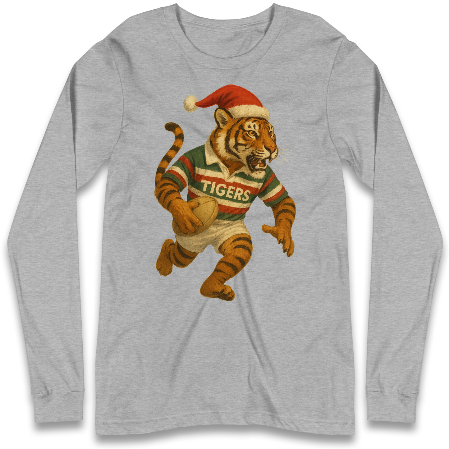 Leicester Tigers Longsleeve T Shirt
