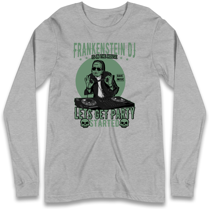 Frankenstein DJ Longsleeve T Shirt