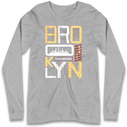 Brooklyn New York Urban District Longsleeve T Shirt