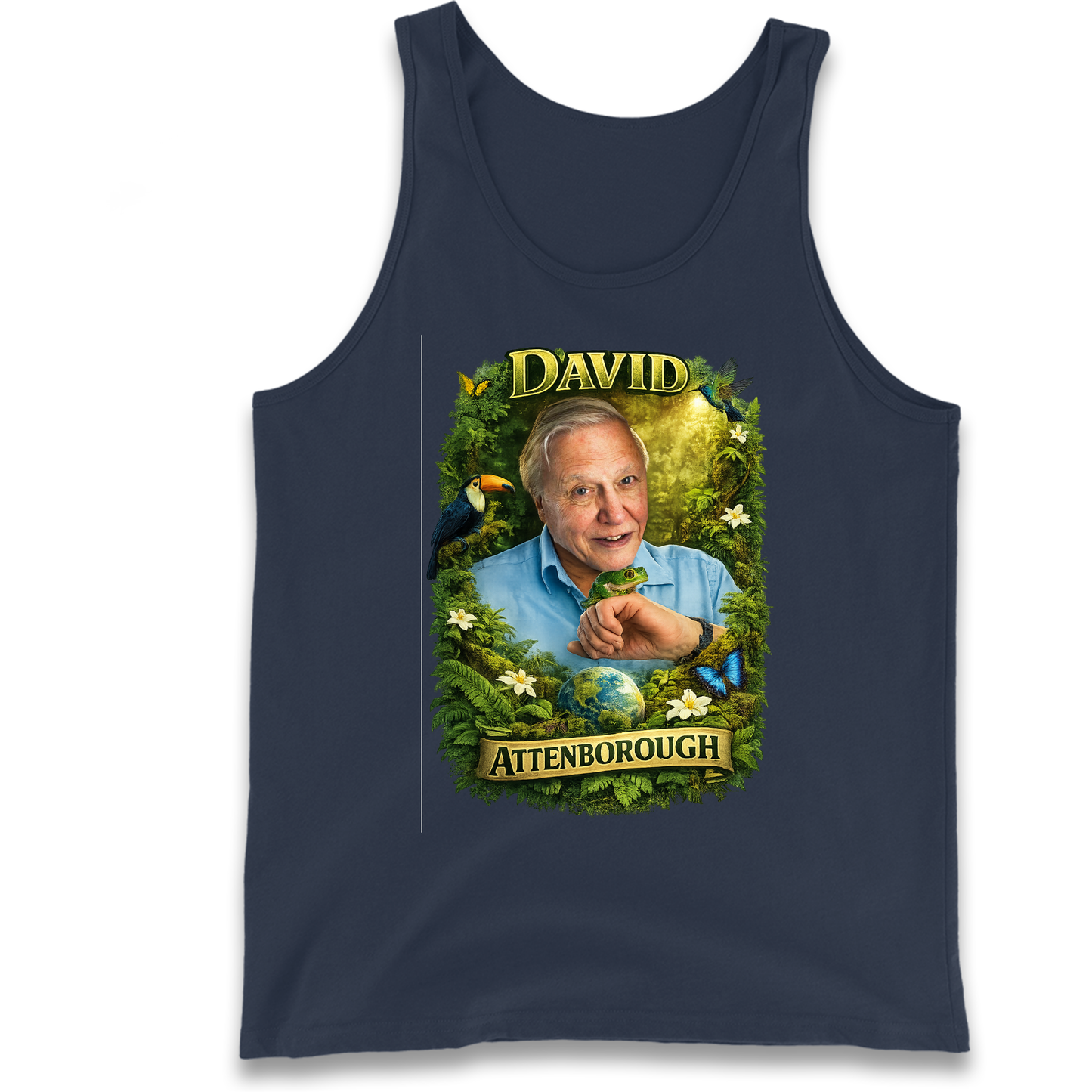 David Attenborough Tank Top