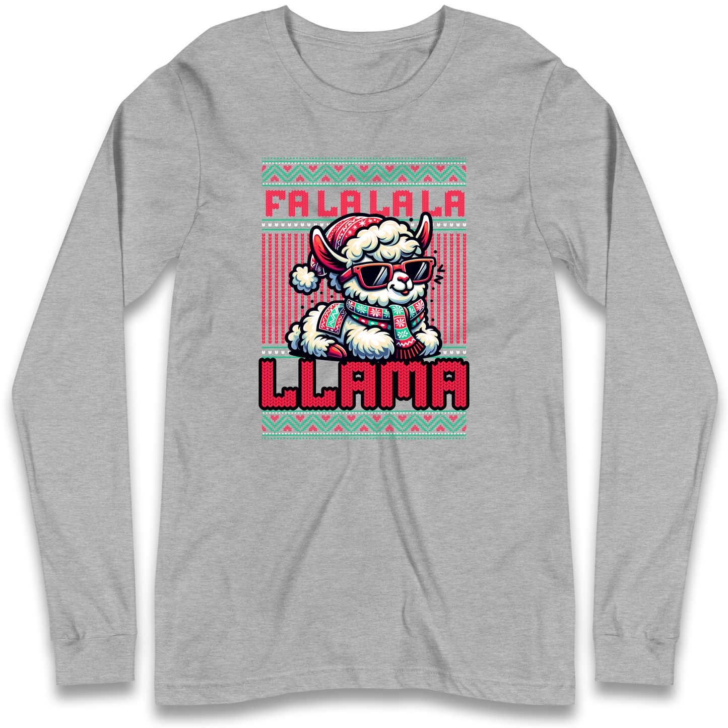 FA LA LA LA LLAMA Longsleeve T Shirt