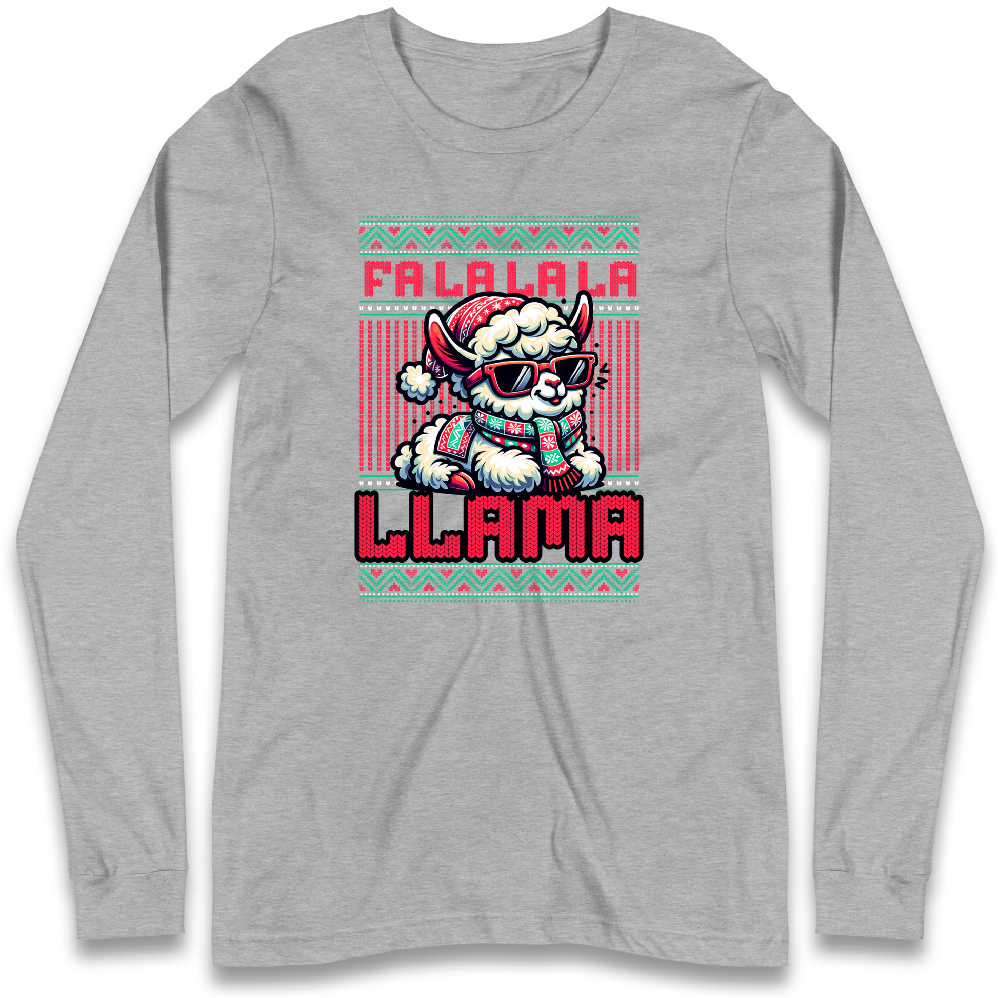 FA LA LA LA LLAMA Longsleeve T Shirt