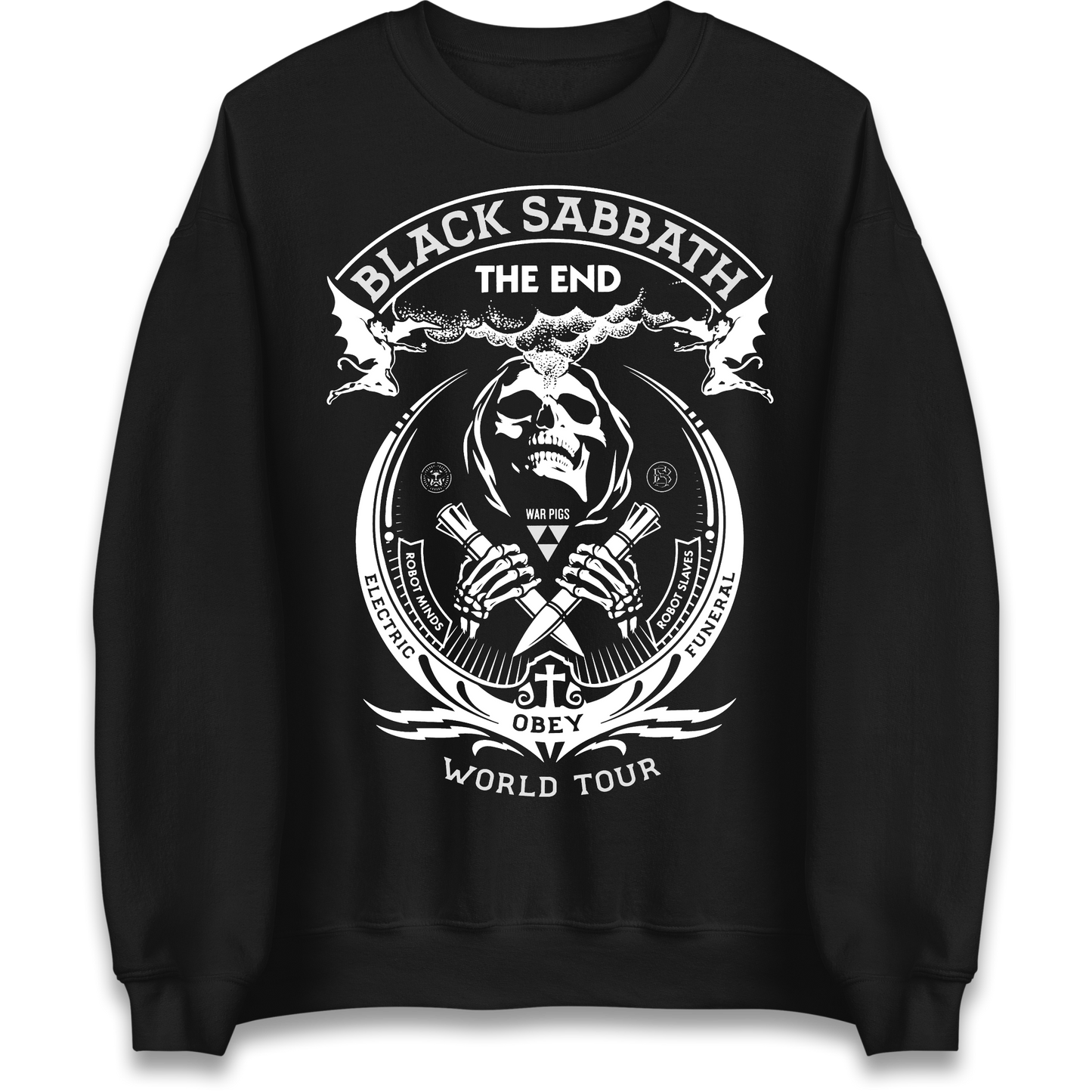 Black Sabbath The End World Tour Jumper