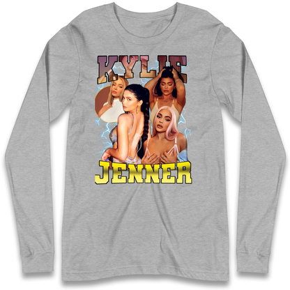 Kylie Jenner Pink Lips Longsleeve T Shirt