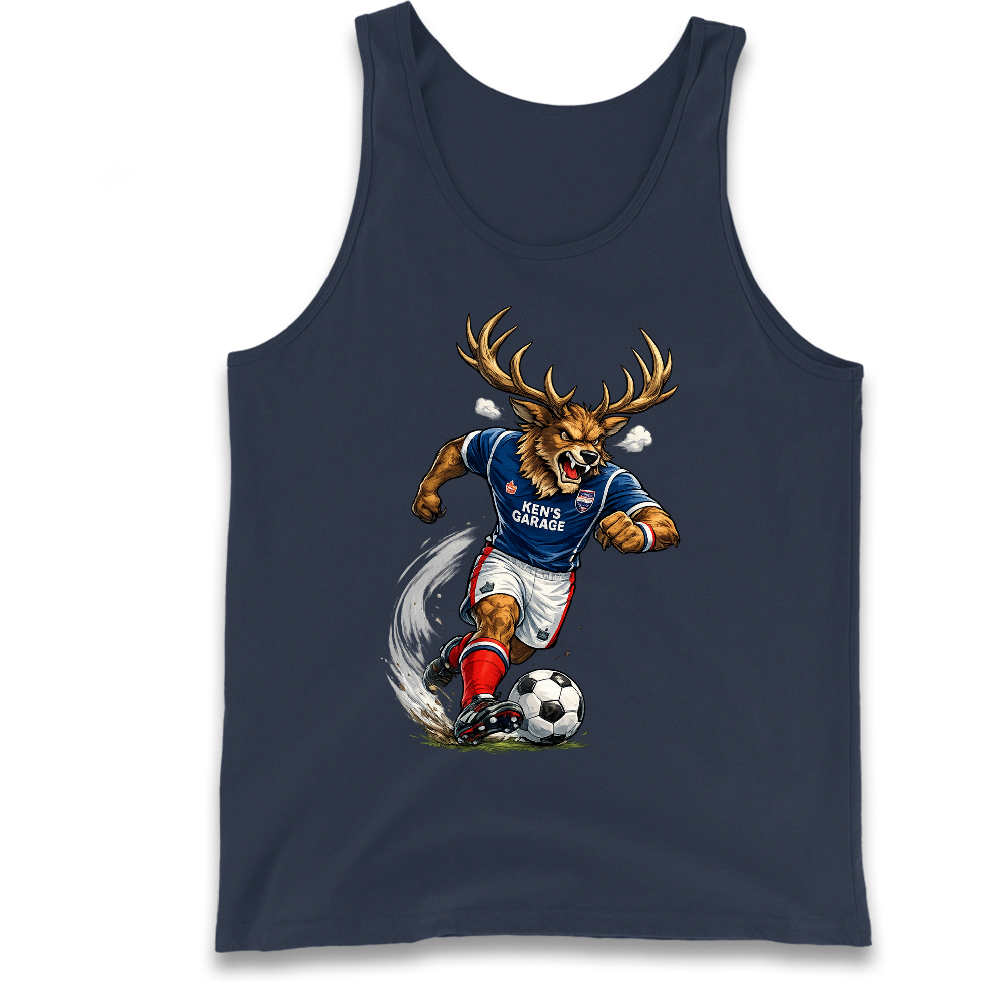 Classic Ross County 1991 Football Tank Top