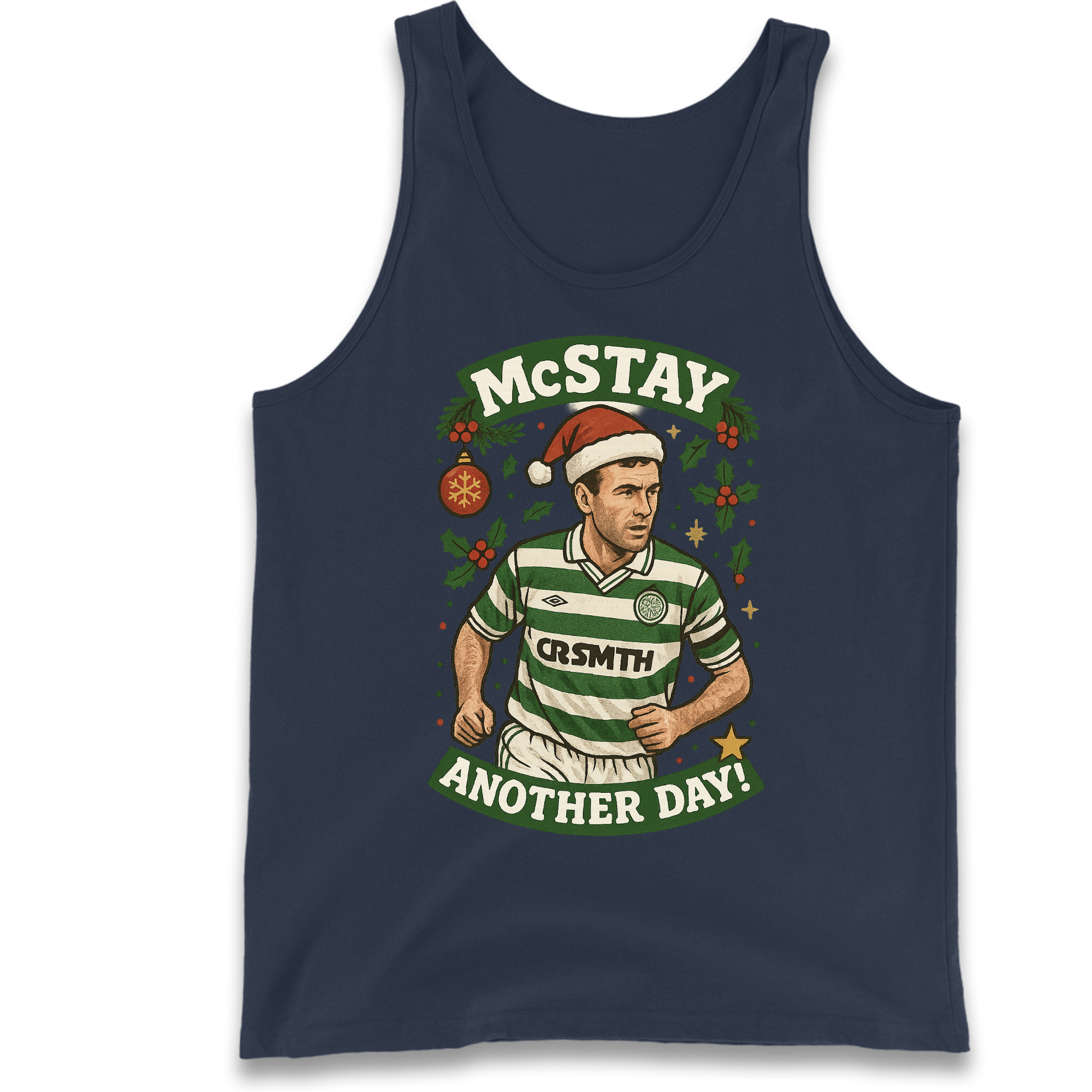Paul McStay Celtic Christmas Tank Top