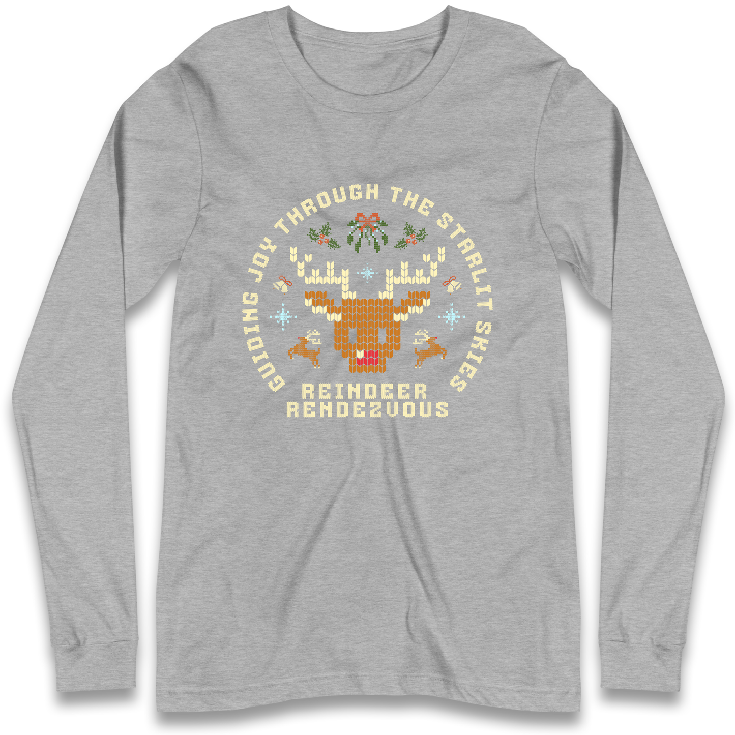 Reindeer Rendezvous Christmas Longsleeve T Shirt
