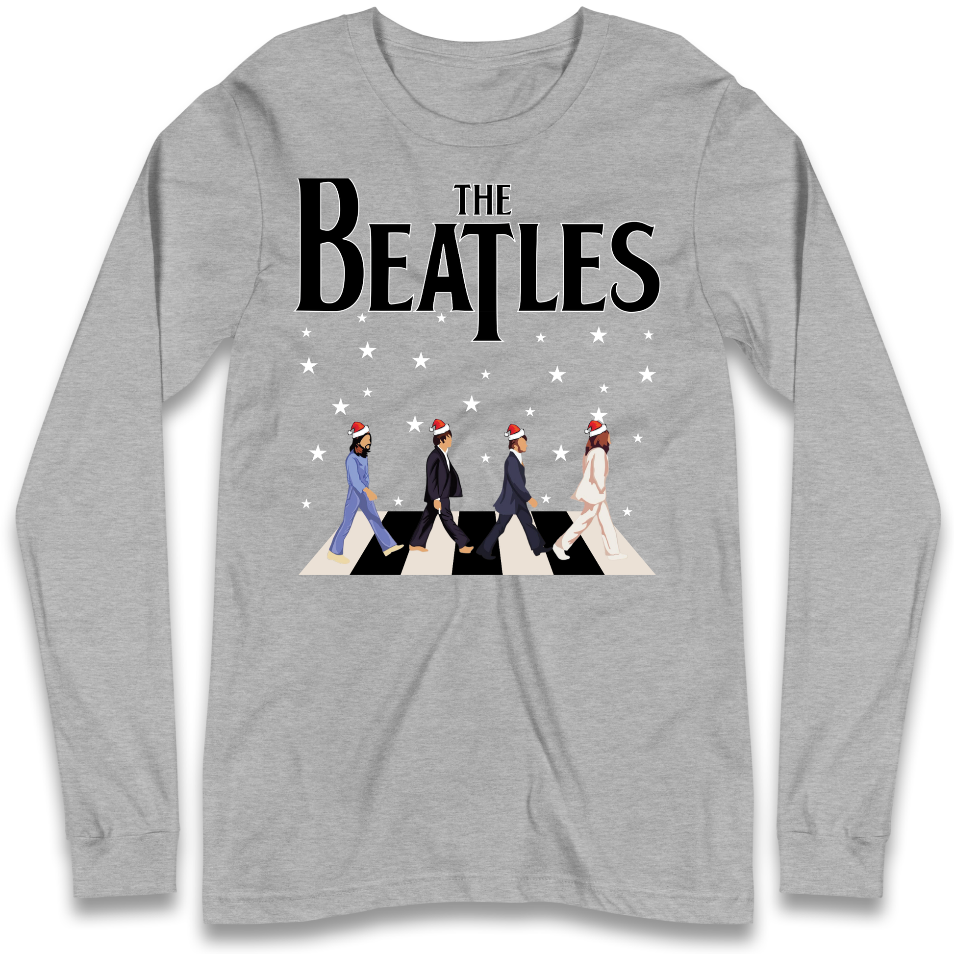The Beatles Abbey Road Christmas Longsleeve T Shirt