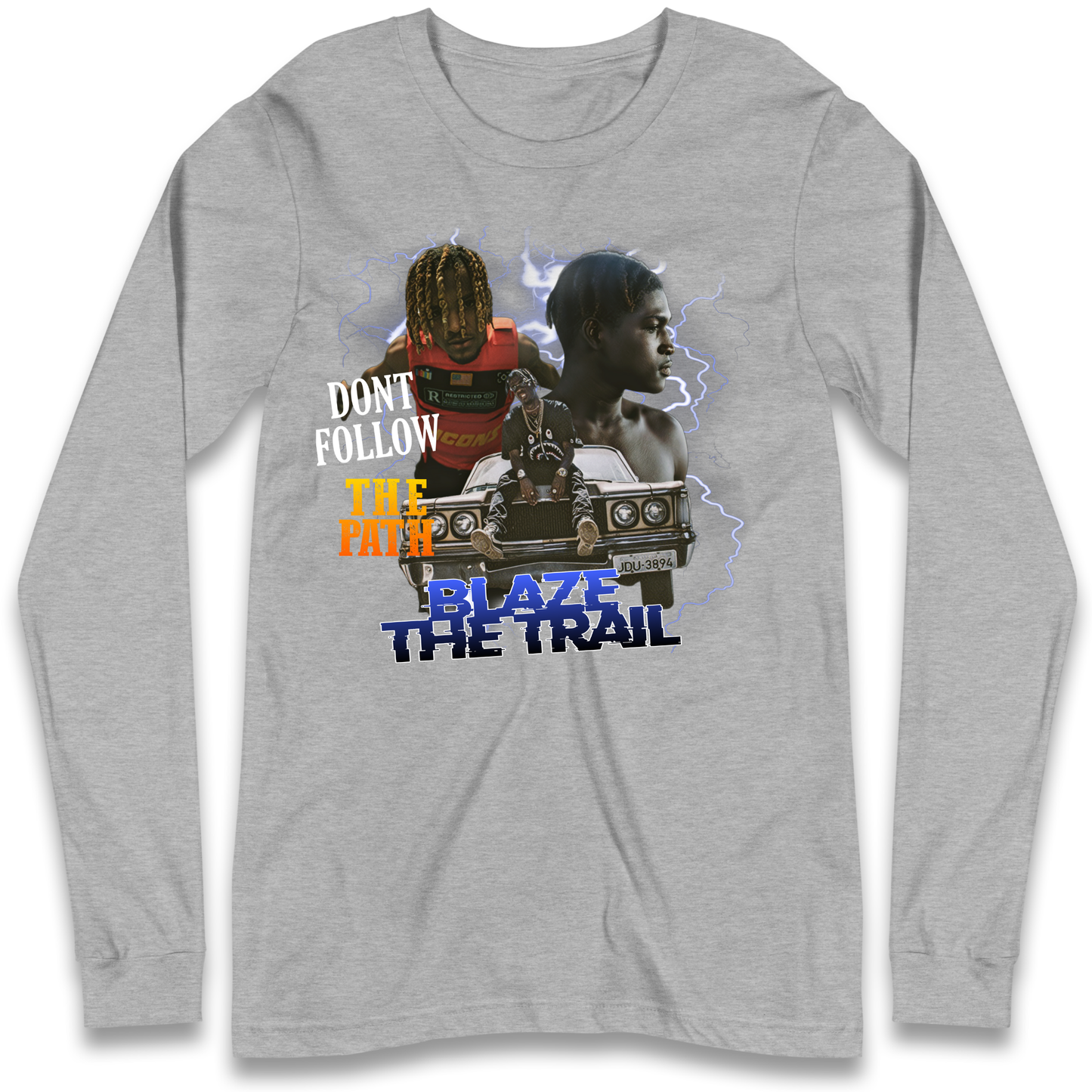 Hip Hop Blaze The Trail Longsleeve T Shirt