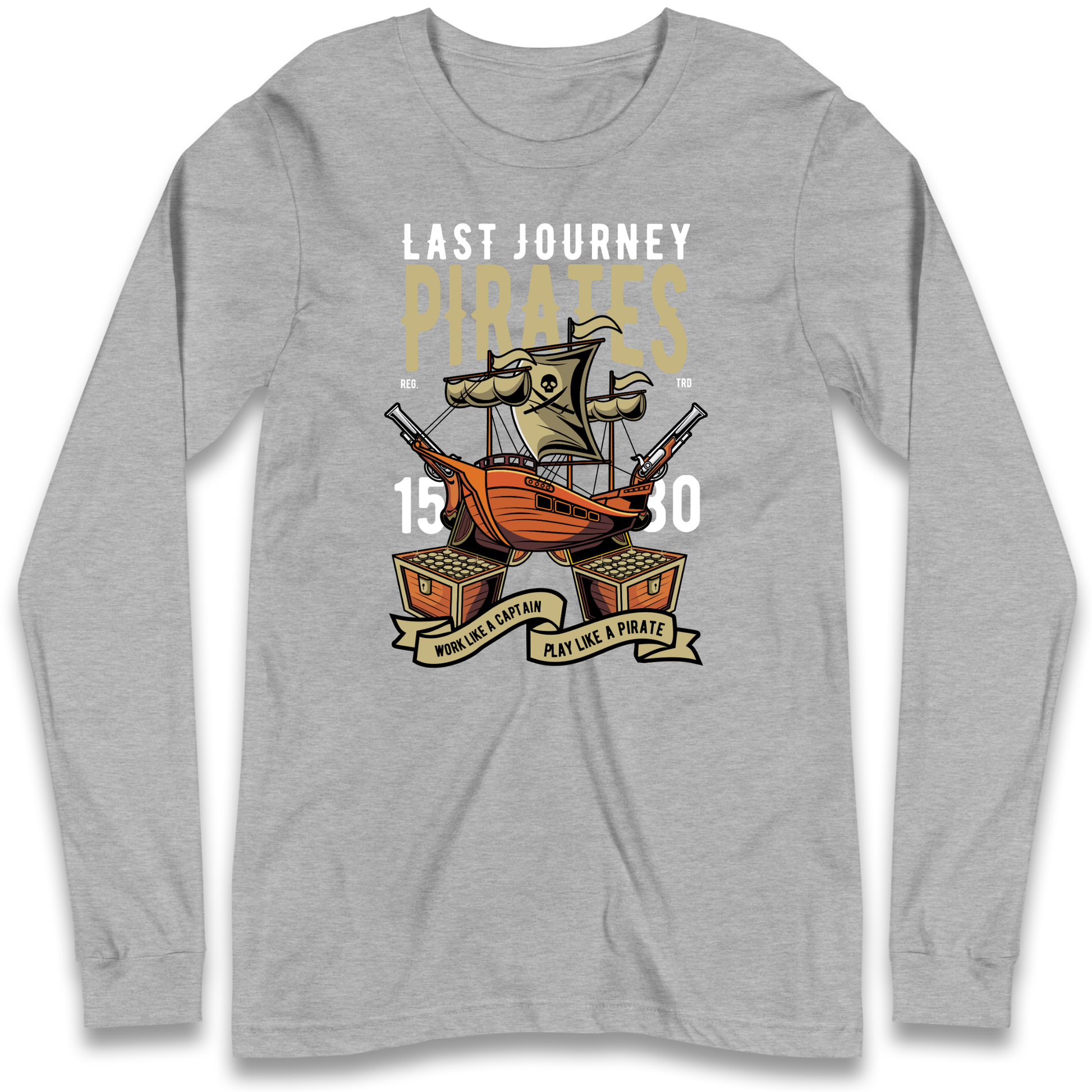 Last Journey Pirates Longsleeve T Shirt