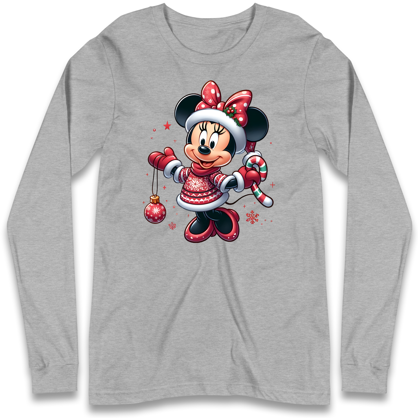Mini Mouse Christmas Longsleeve T Shirt