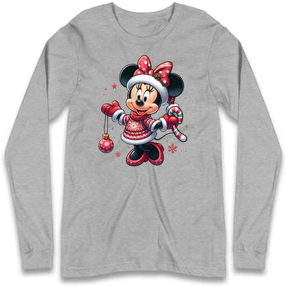 Mini Mouse Christmas Longsleeve T Shirt