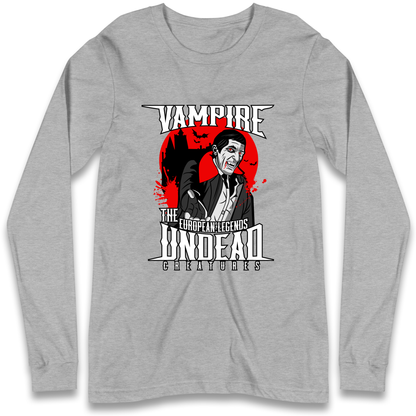 Vampire Undead Longsleeve T Shirt