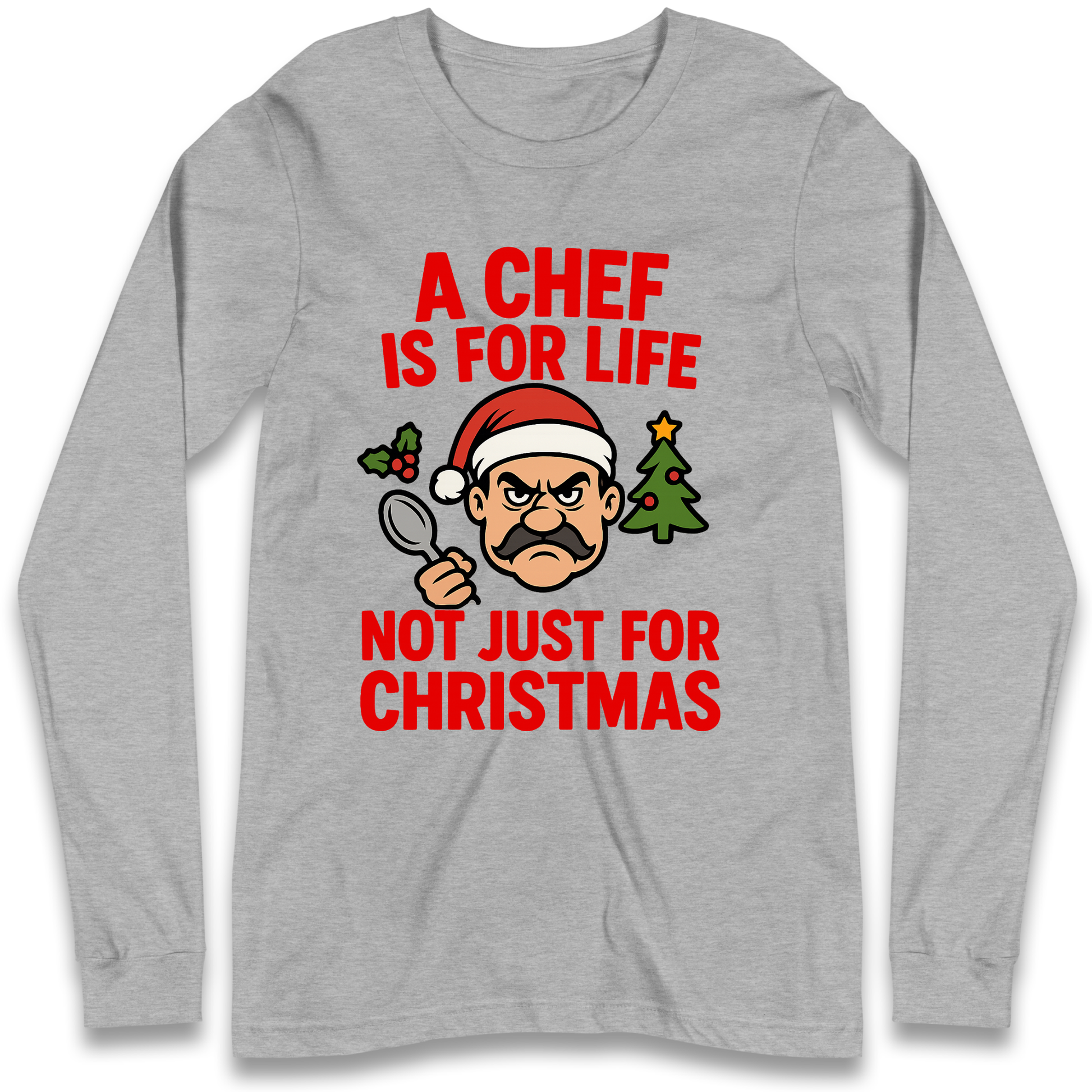 Chef Christmas Longsleeve T Shirt