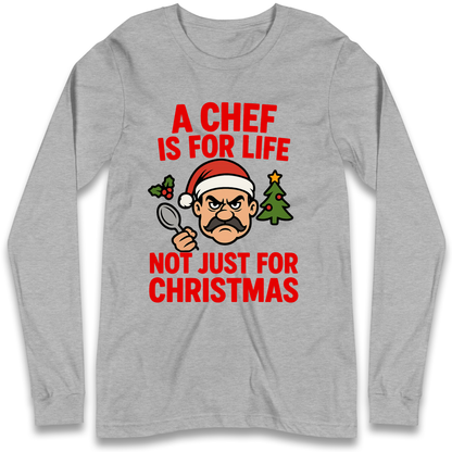Chef Christmas Longsleeve T Shirt