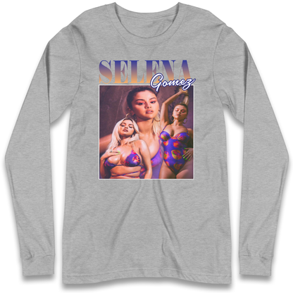 Selina Gomez Longsleeve T Shirt