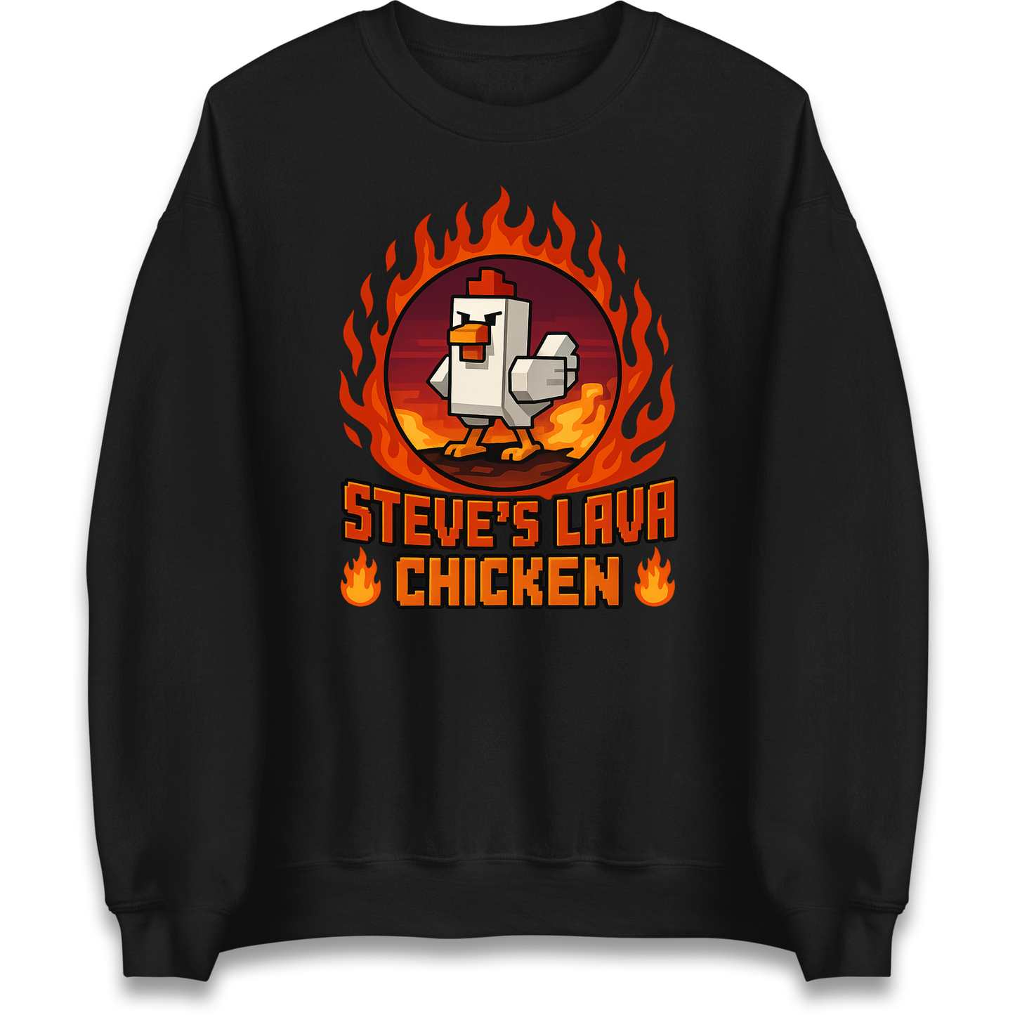 Steve Lava Chicken Jumper 