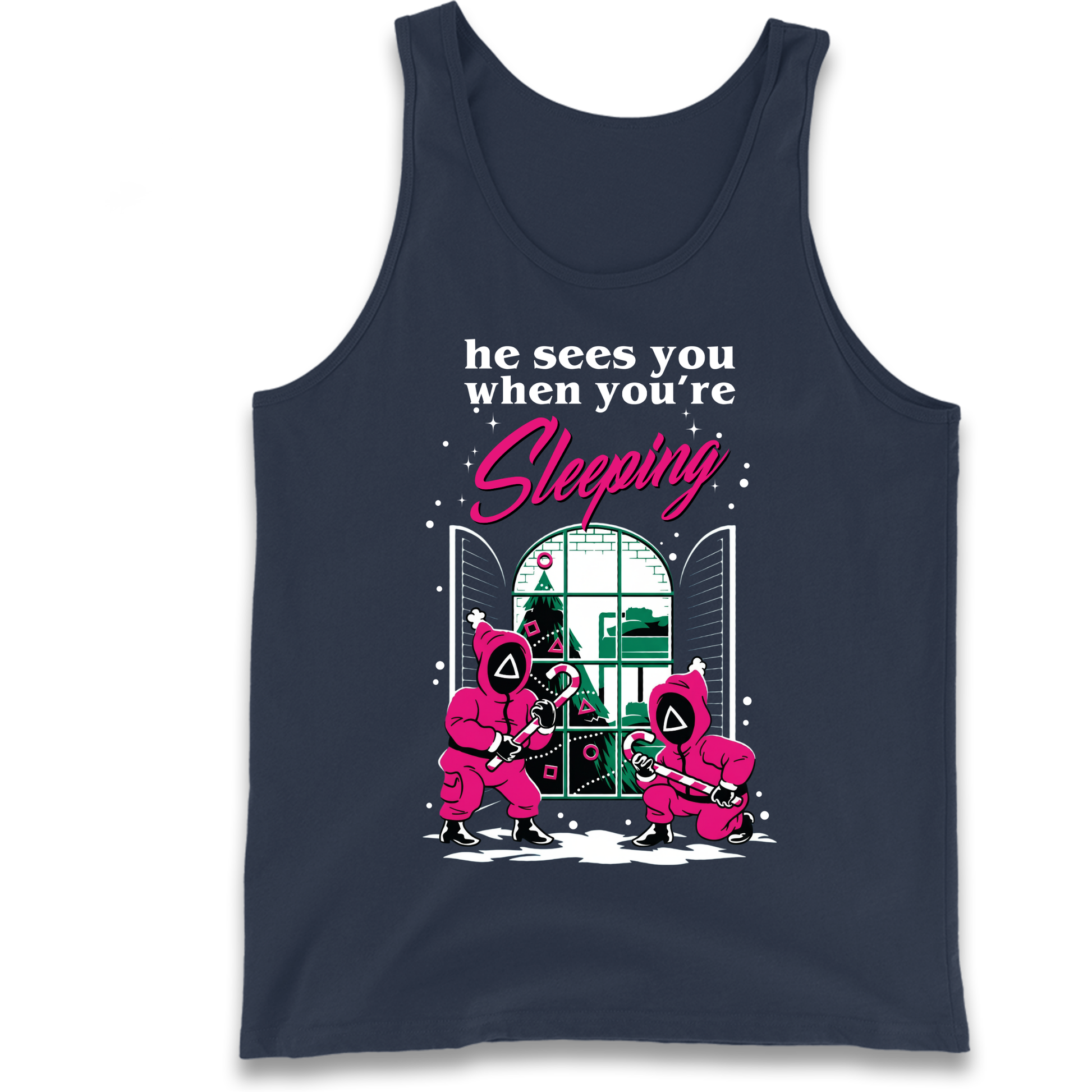Squid Games Xmas Tank Top