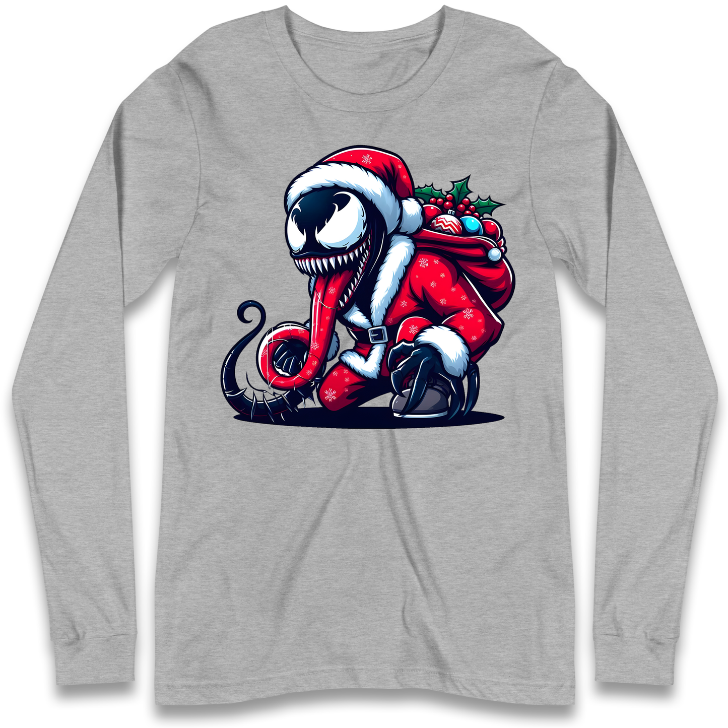 Venom Santa Longsleeve T Shirt